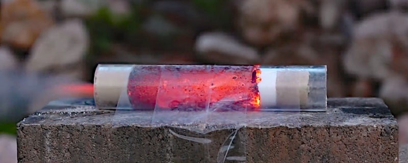 Watch: Making Rockets From Sugar & Kitty Litter Watch: Making Rockets From Sugar & Kitty Litter
