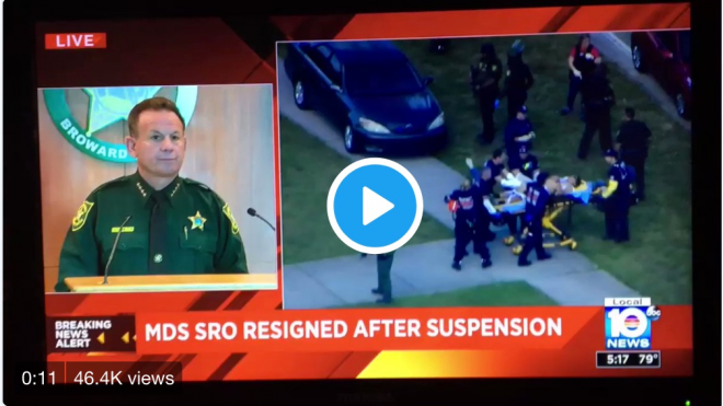 Florida Shooting: Armed School Resource Officer Cowered Outside In Fear