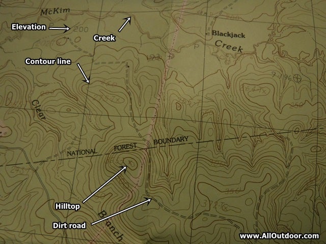 How to Read a Topographical Map