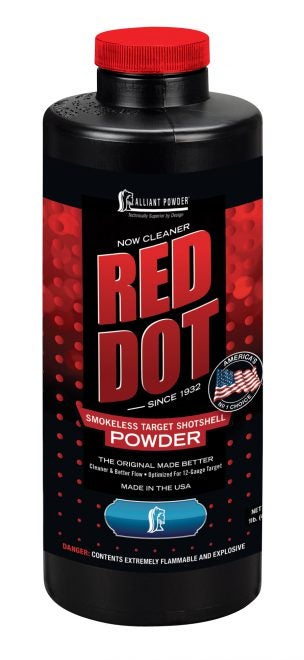 Alliant Red Dot Gunpowder – Now Cleaner!