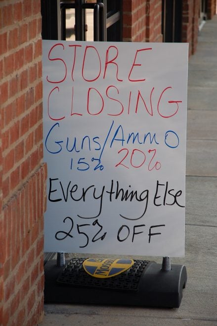 Gun Shops Are Hurting