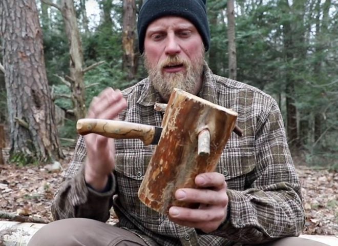 Watch: Easy Way to Free a Stuck Knife That Was Batoned