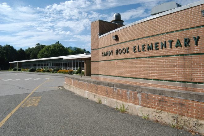 Sandy Hook Elementary School in Connecticut