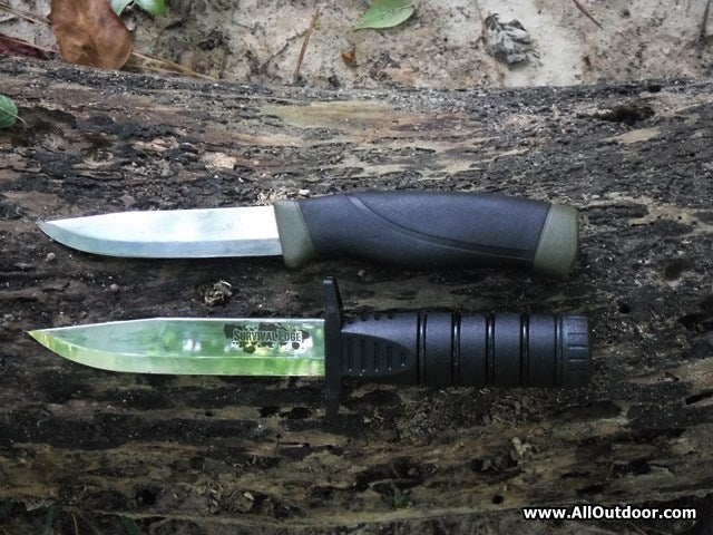 Knife Comparison: MoraKniv Companion and the Cold Steel Survival Edge Knife Comparison: MoraKniv Companion and the Cold Steel Survival Edge
