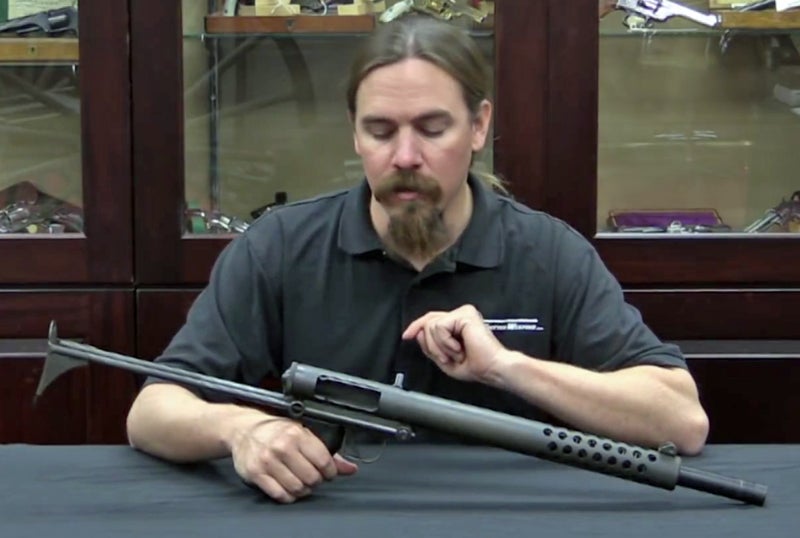 Watch: Cobray Terminator 12 Gauge Shotgun Watch: Cobray Terminator 12 Gauge Shotgun