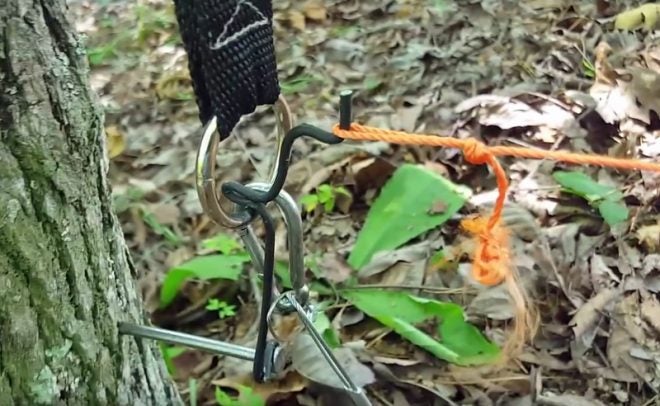 Watch: DIY Powered Foot Snare Using Common Materials
