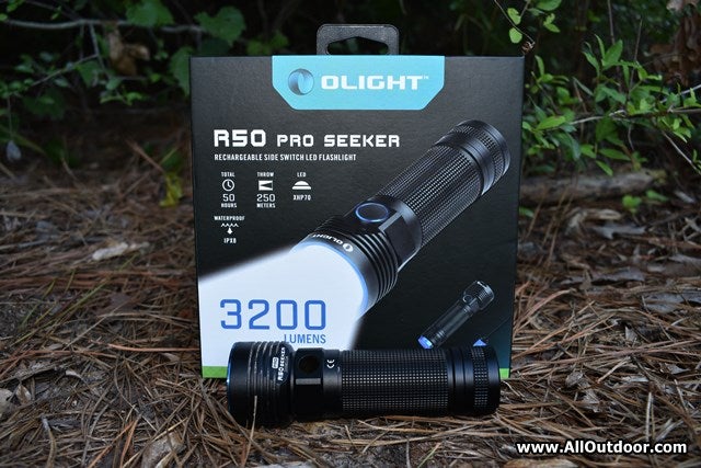 Review: Olight R50 Pro Seeker Flashlight