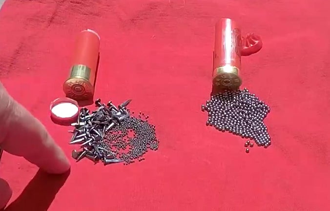 Watch: 12 Gauge “Ripper” Carpet Tack Ammo Watch: 12 Gauge “Ripper” Carpet Tack Ammo