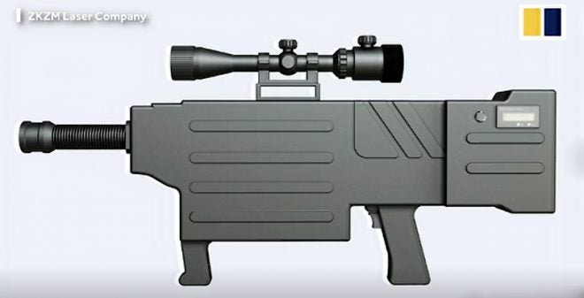 China’s Hand-Held Laser Rifle Can Set You on Fire