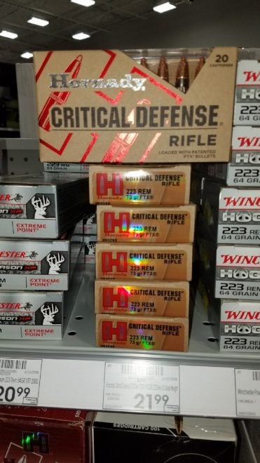 Hornady’s Critical Defense Rifle Ammo