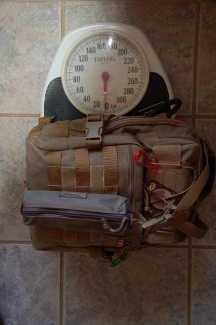 Prepper Tips:  Weight of a Bug Out Bag