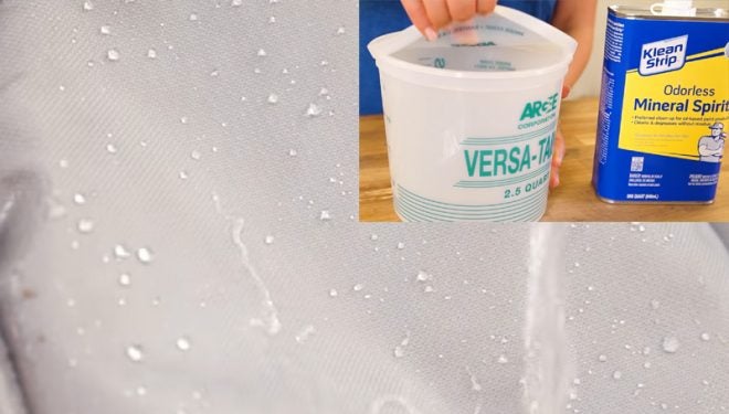 Homemade DIY Waterproofing — Without Wax