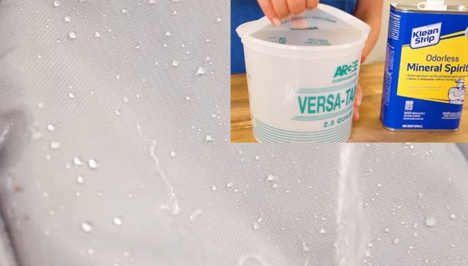 diy dog feeding station with storage
