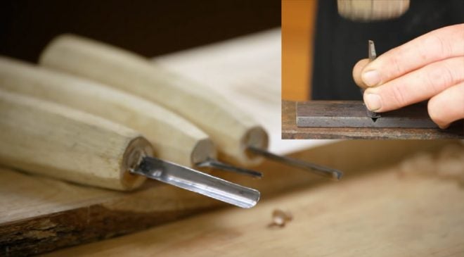 How to Make Wood Gouges From a Hacksaw Blade