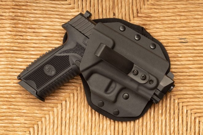 Tuckable holsters for unusual guns