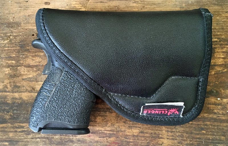 Comfort Cling holster with pistol inside.