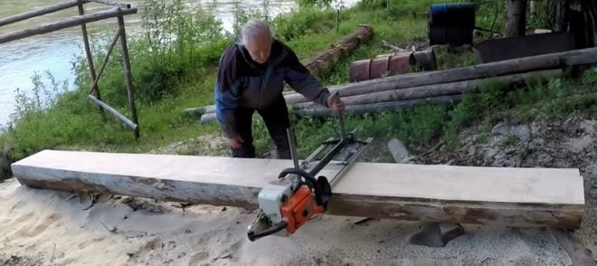Stan Zuray on Using an Alaskan Chainsaw Mill