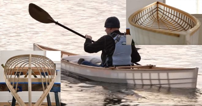 Watch: Building Skin-on-Frame Canoes