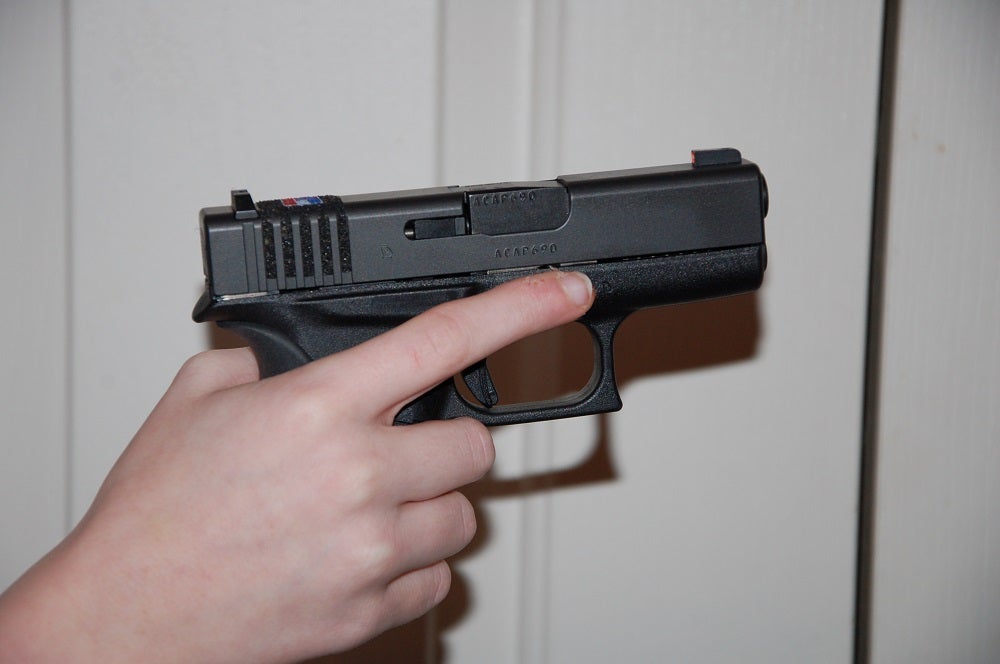 Handgun Finger Positioning Handgun Finger Positioning