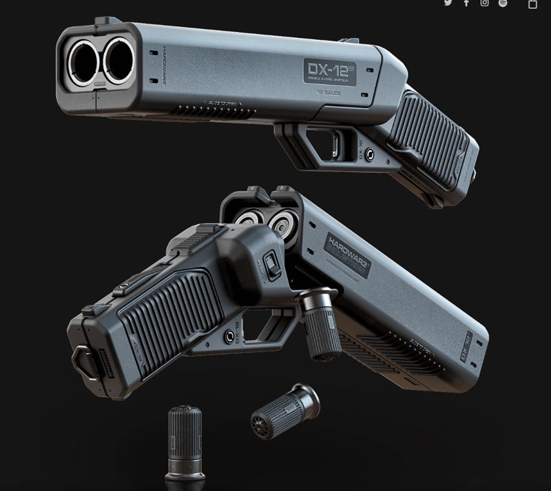 Futuristic DX-12 ‘Punisher’ Shotgun Futuristic DX-12 ‘Punisher’ Shotgun