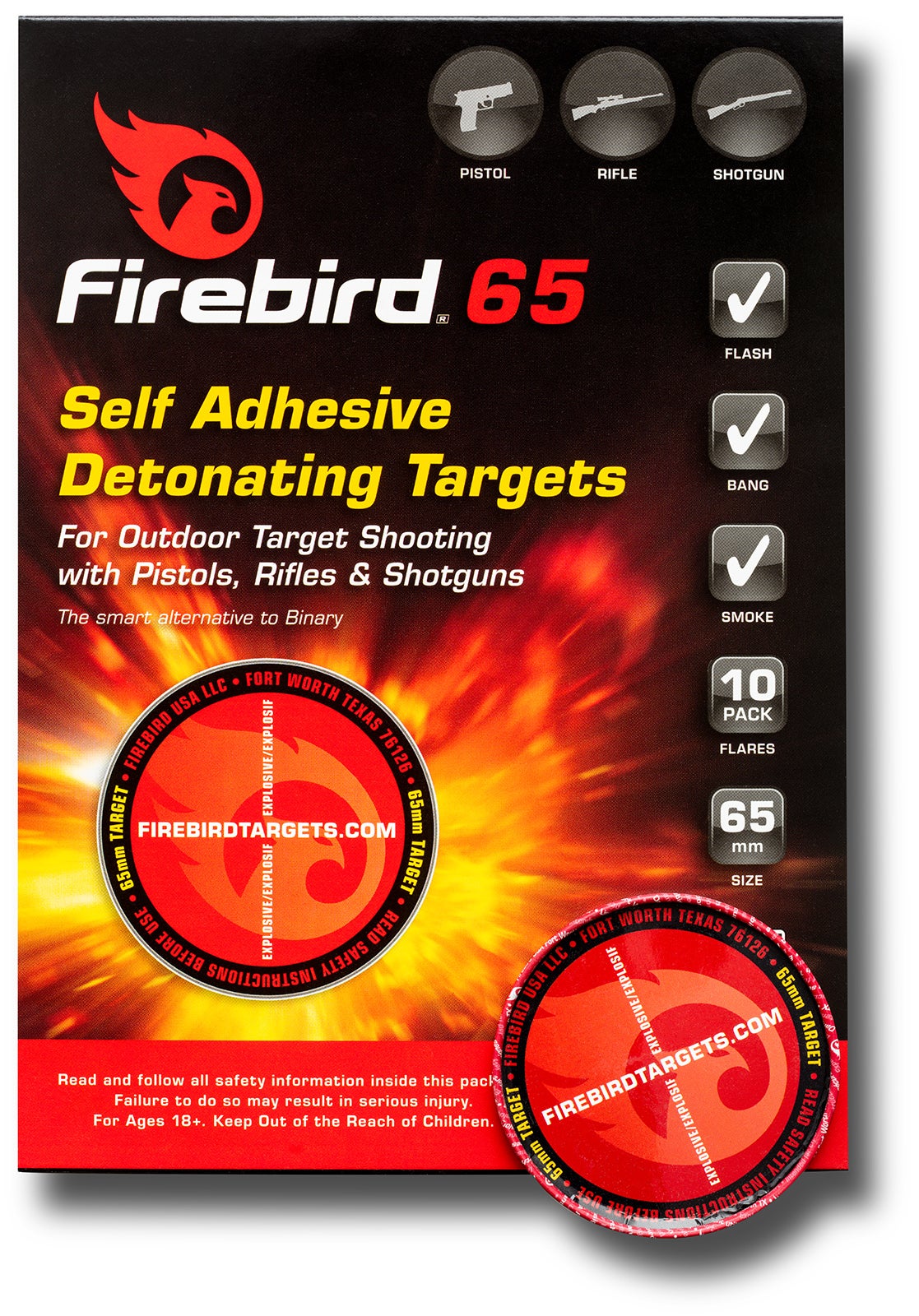 Firebird Targets Deliver Lightning and Thunder Firebird Targets Deliver Lightning and Thunder