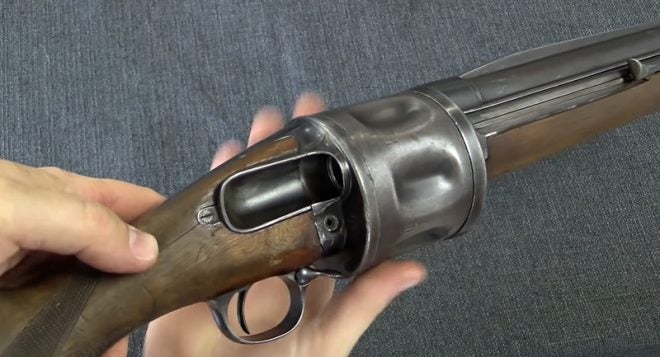 The Becker Blow-Forward Revolving Shotgun