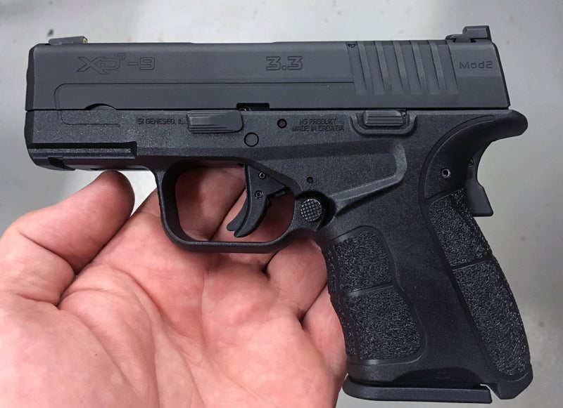 Springfield Armory XD-S Mod.2® 9mm semi-automatic pistol.