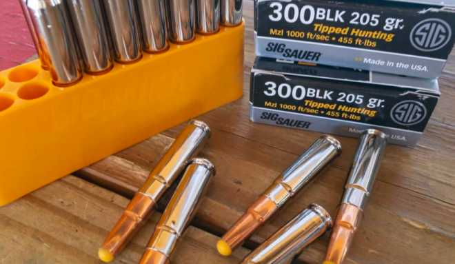 Innovative New 300 Blackout Ammunition From Sig Sauer