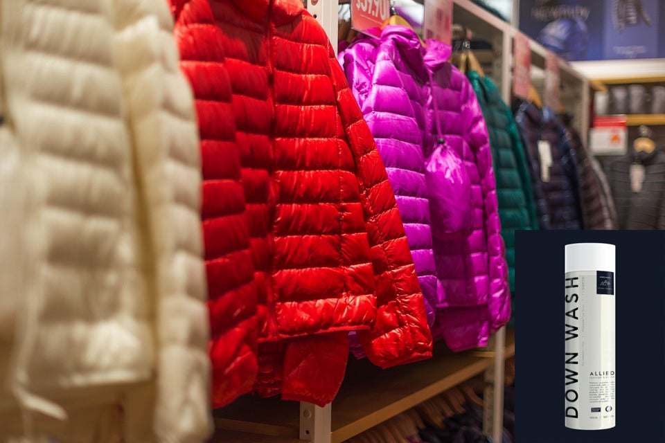 You Can Wash Your Down Jacket & Sleeping Bag You Can Wash Your Down Jacket & Sleeping Bag