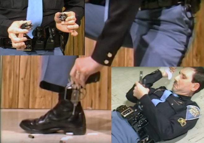 Old Police Video: How to Use Revolver Speed Loaders