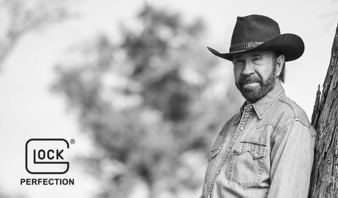 Glock Announces its Newest Spokesperson, Chuck Norris