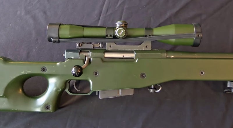First Modern Sniper Rifle: “Green Meanie” L96A1 First Modern Sniper Rifle: “Green Meanie” L96A1