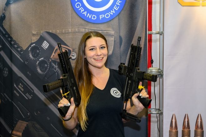 [NRA 2019] Kayla Wirth at Grand Power booth