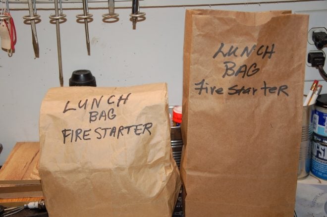 Lunch Bag Mini Fire Kits