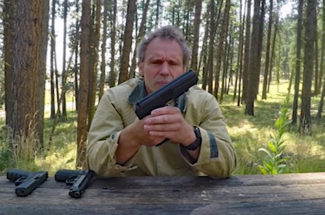 Paul Harrell on the Hi-Point Model JHP 45 ACP Pistol