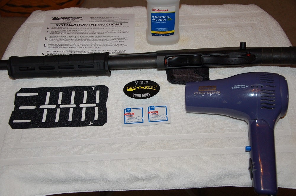 Installing a Talon Grip on a Tac-14 Shotgun Installing a Talon Grip on a Tac-14 Shotgun