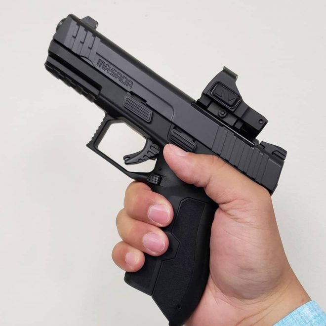 EXCLUSIVE PREVIEW: Meprolight MicroRDS Kit for the IWI Masada 9mm Pistol