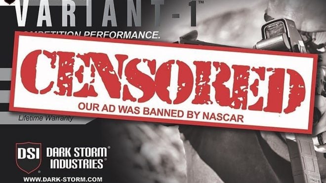 NASCAR Goes Anti-Gun, Bans Black Rifle Ads