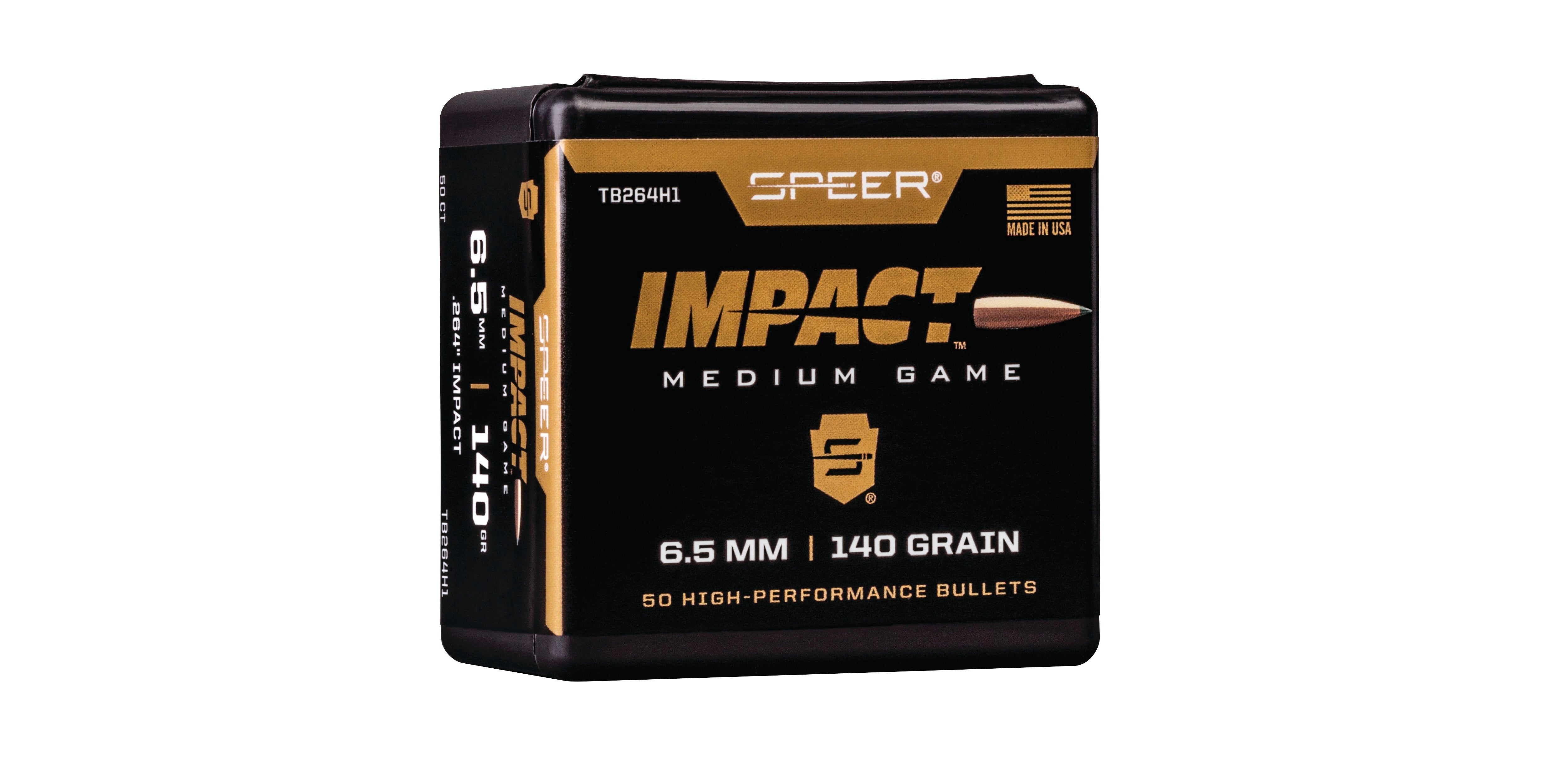 Speer’s NEW Impact Component Bullets for Handloaders Speer’s NEW Impact Component Bullets for Handloaders