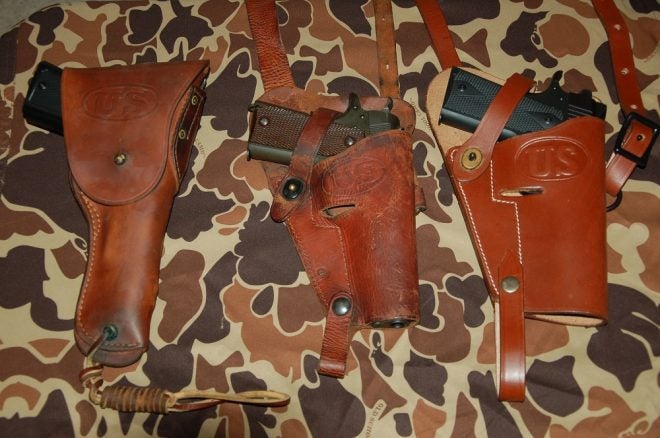 Vintage Military Holsters