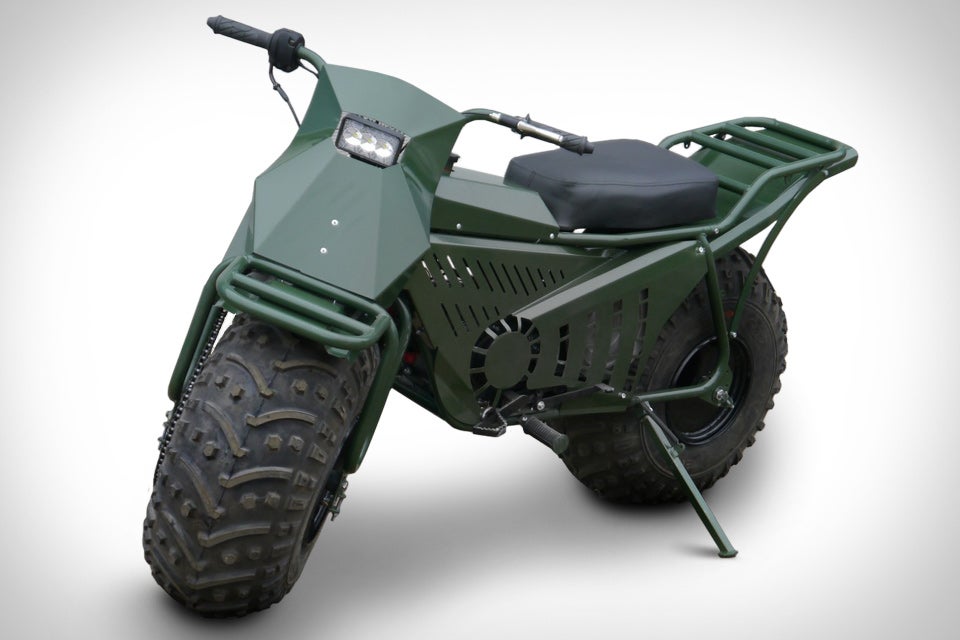 Russian Tarus 2x2 motorcycle.