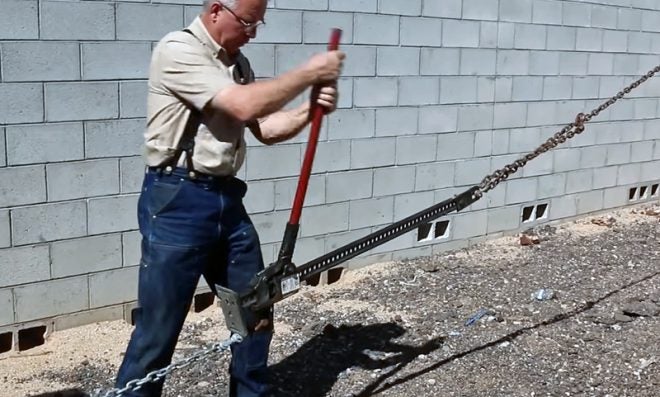 Using a High Lift Jack