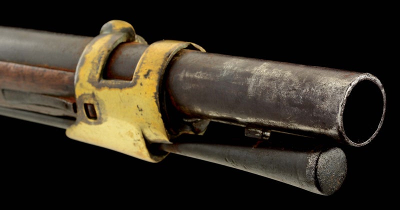 Muzzle of the famous Bunker Hill Musket