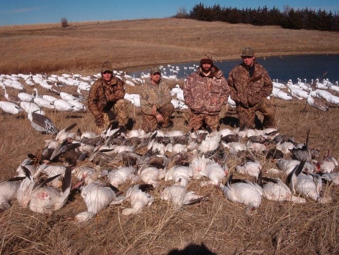 Fall Goose Hunting is Hot Action