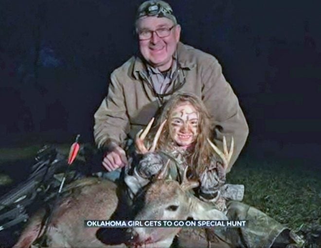 Girl With Brittle Bone Disease Bags First Buck