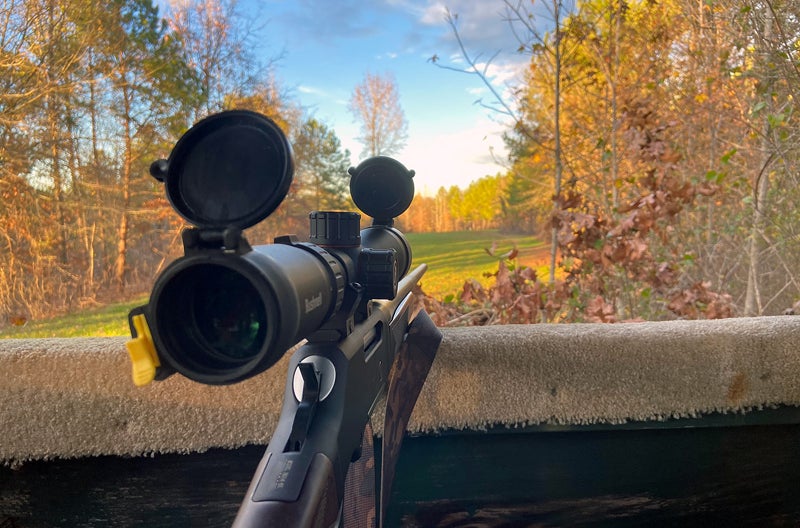 Nothing like a sunset sit during deer season. (Photo © Russ Chastain)