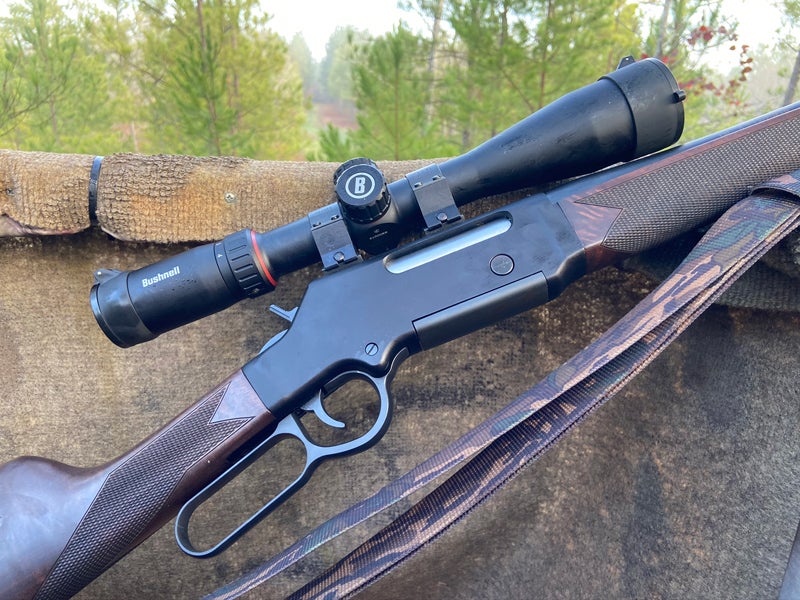 The Long Ranger has nice lines. That round button on the side is the mag release. (Photo © Russ Chastain)