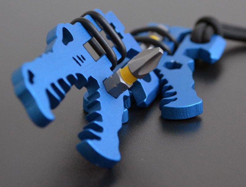 Original Jurassic Croc in blue aluminum. (Image © Vice Anvil Tactical)