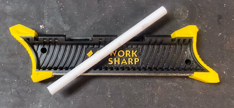 Some folks say you can't rotate the ceramic rod... but heck, you can take it all the way out if you want. (Photo Russ Chastain)