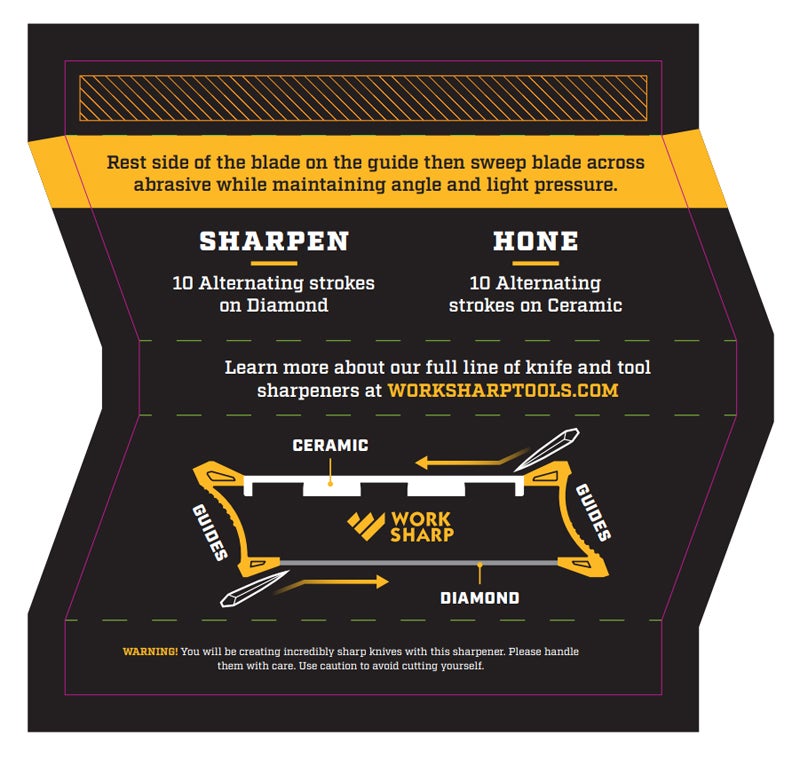 User Guide for the Work Sharp Pocket Knife Sharpener